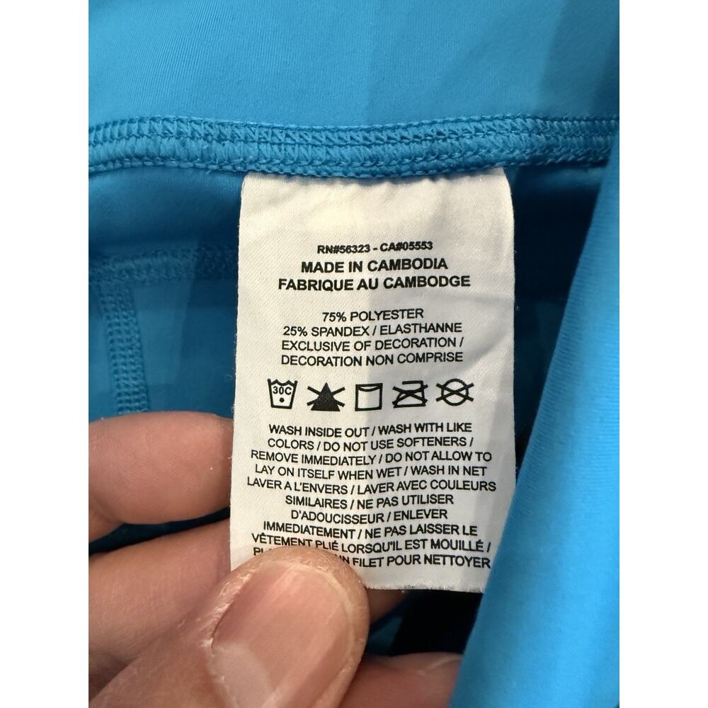 Nike Dri-Fit Womens Blue Epic Lux Tight Fit Leggings Size XL CN8043-446 - Picture 6 of 10